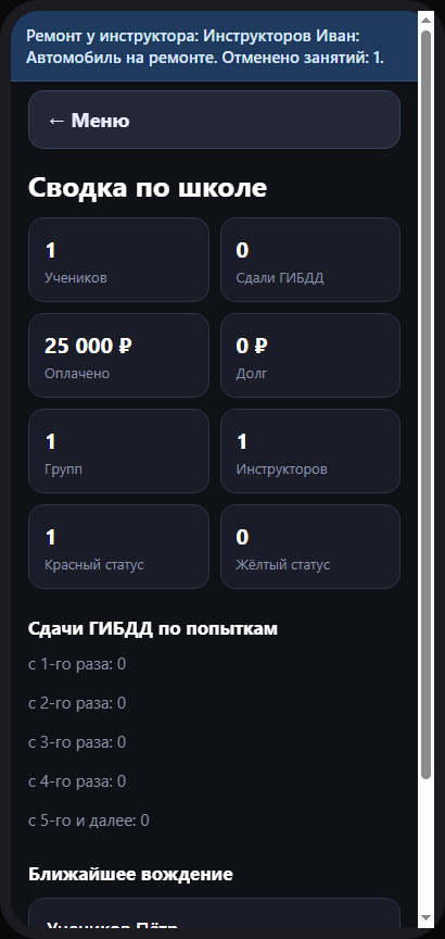 Приложение директора